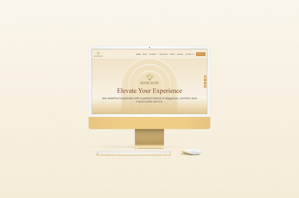 Elite Hotel Platform Interface