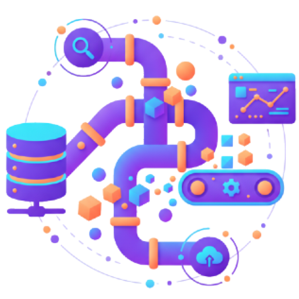 Data Pipeline Icon