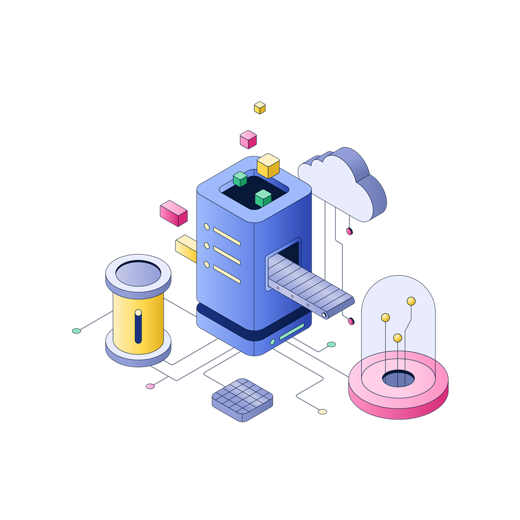 Edge computing IoT processing architecture